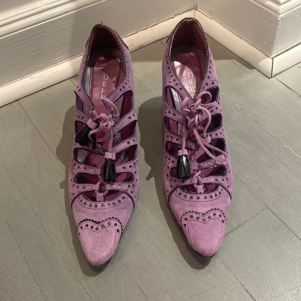 Etro lilac pumps